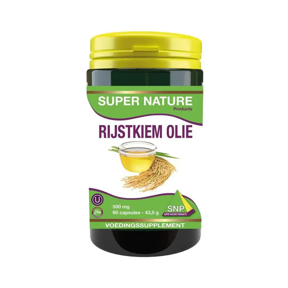 SNP Rijstkiem olie halal kosher 60 capsules