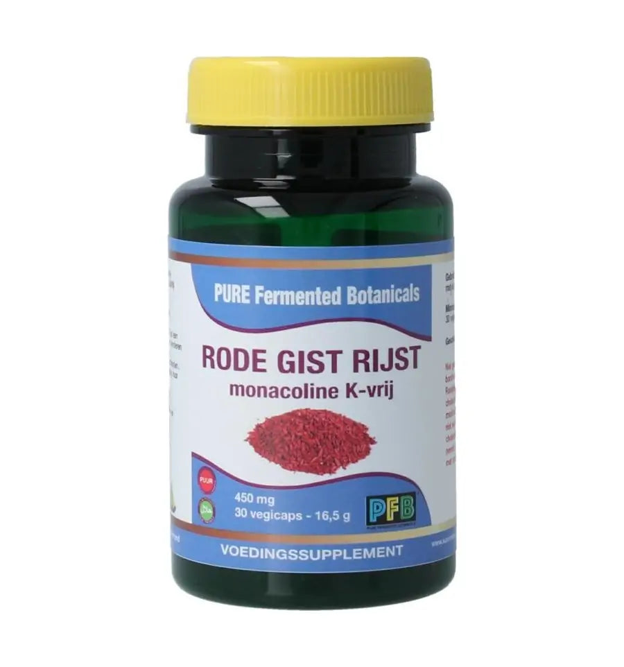 SNP Rode gist rijst monacoline K-vrij puur 30 vcaps