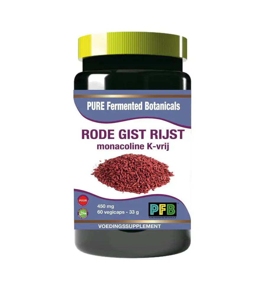 SNP Rode gist rijst monacoline k-vrij puur 60 vcaps