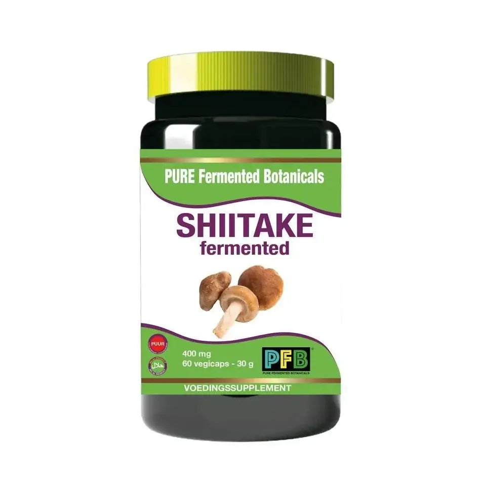 SNP Shiitake fermented 400 mg puur 60 vcaps