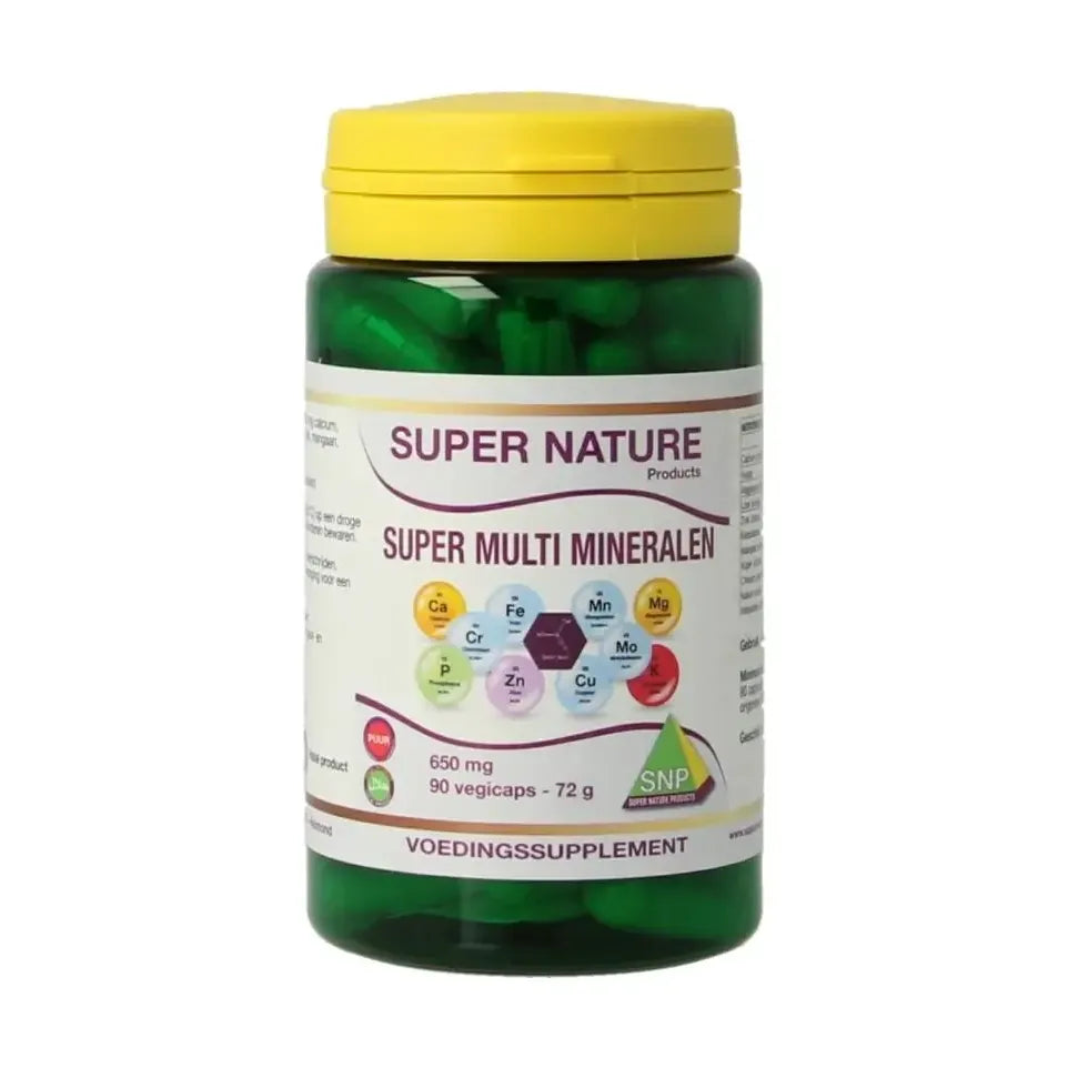 SNP Super multi mineralen 650 mg puur 90 capsules