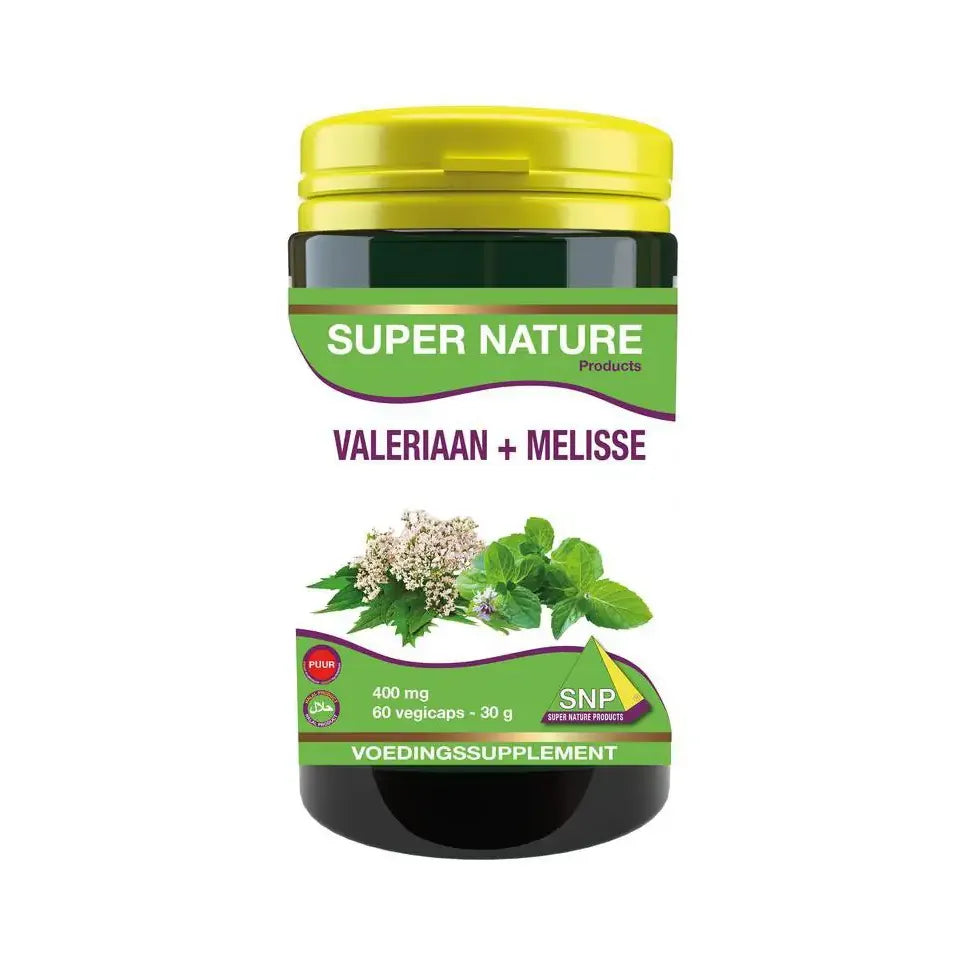 SNP Valeriaan melisse 400 mg puur 60 capsules