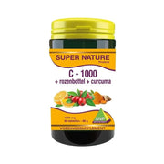 SNP Vitamine C + rozenbottel + curcuma 1000 mg 60 tabletten
