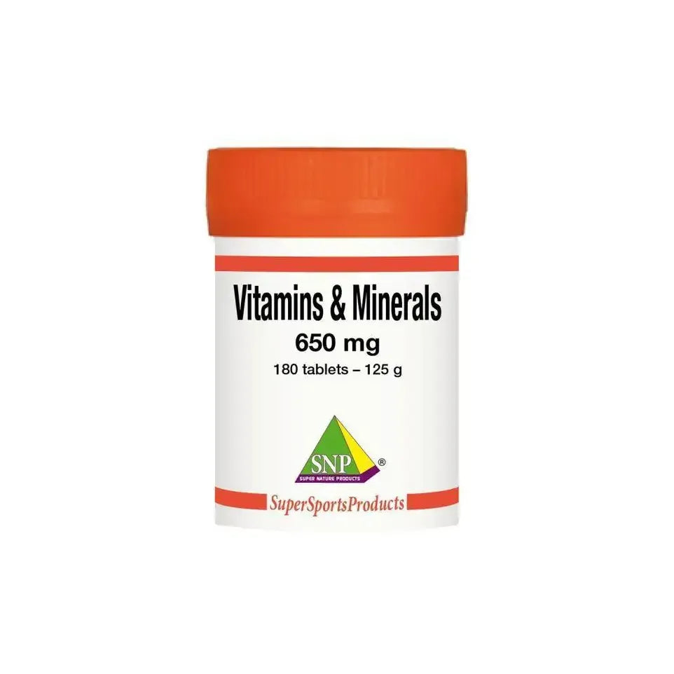 SNP Vitamins minerals complex 180 tabletten