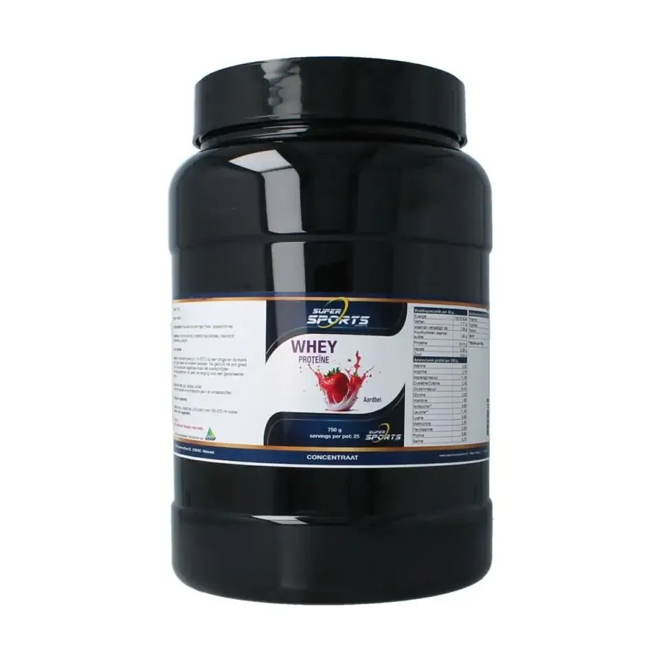 Nutritex Whey proteine aardbei 750 gram