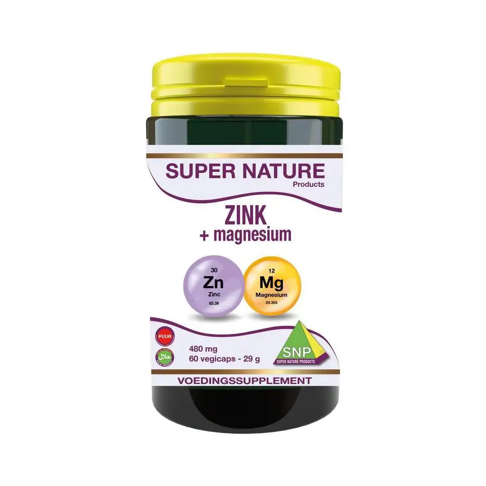 SNP Zink + magnesium puur 60 capsules