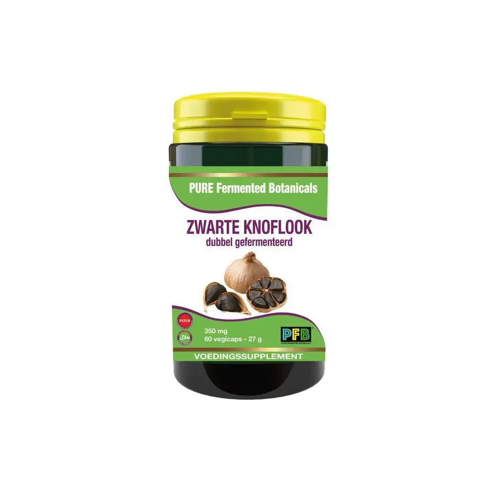SNP Zwarte knoflook dubbel gefermenteerd 60 vcaps