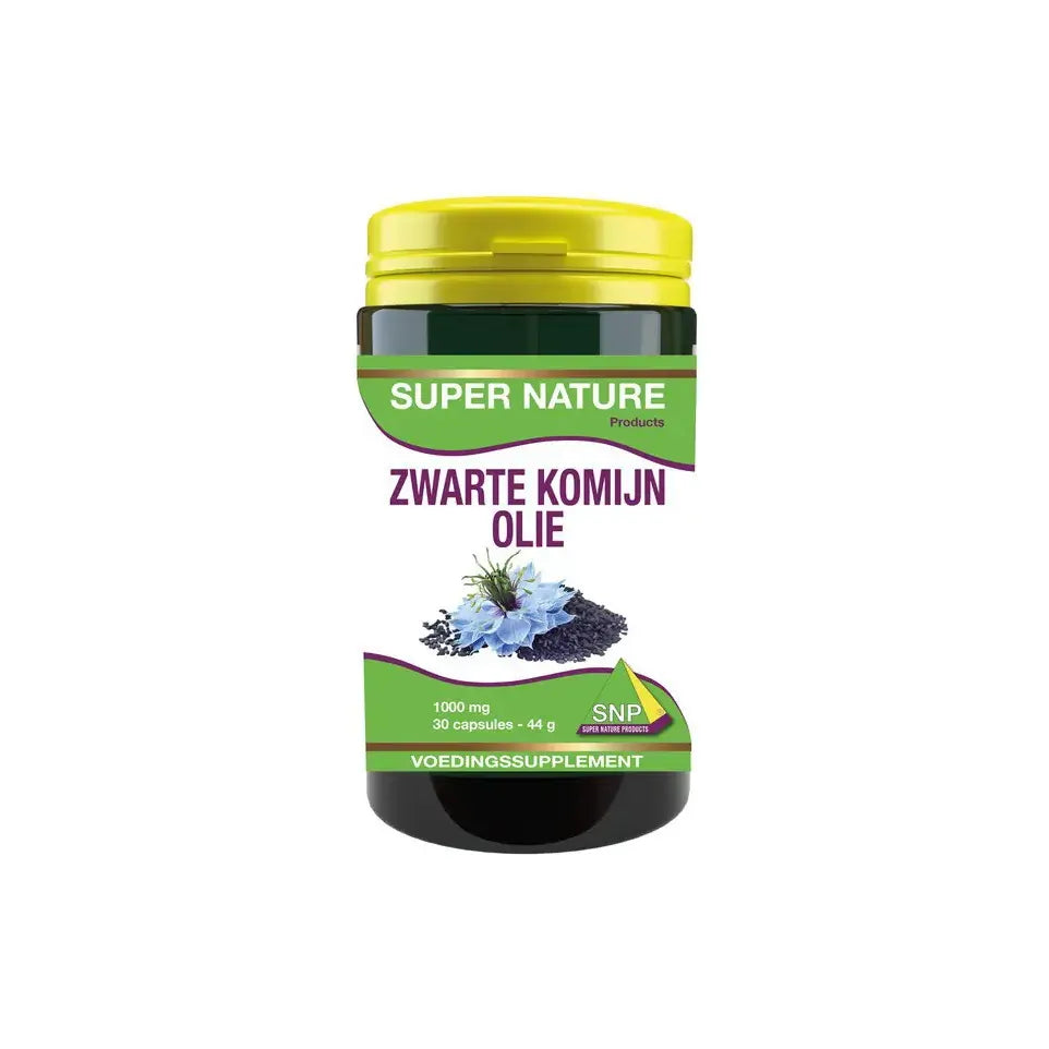 SNP Zwarte komijn olie 1000 mg 30 softgels