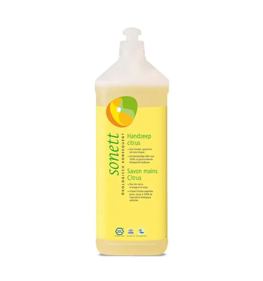 Sonett Handzeep citrus vloeibaar 1 liter