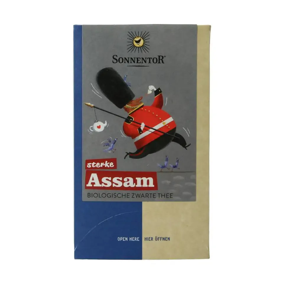 Sonnentor Assam English zwarte thee 18 zakjes