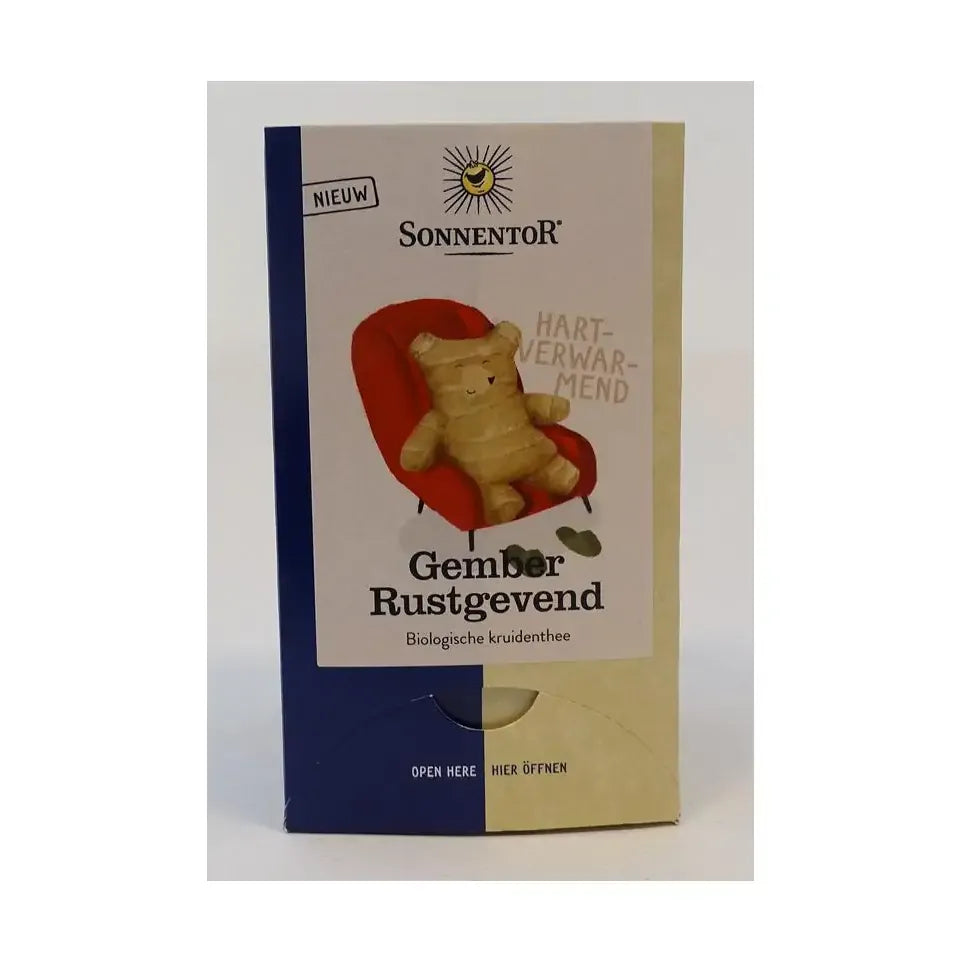 Sonnentor Gember rustgevende thee 18 zakjes