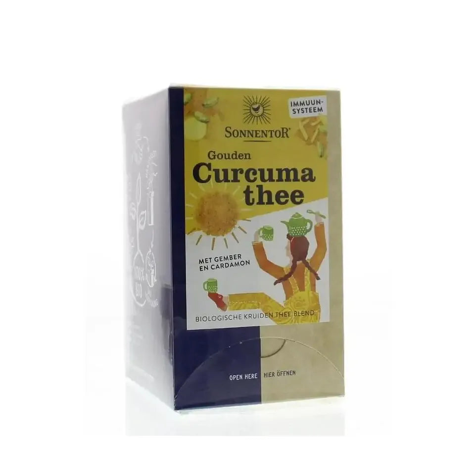 Sonnentor Gouden kurkuma thee 18 zakjes