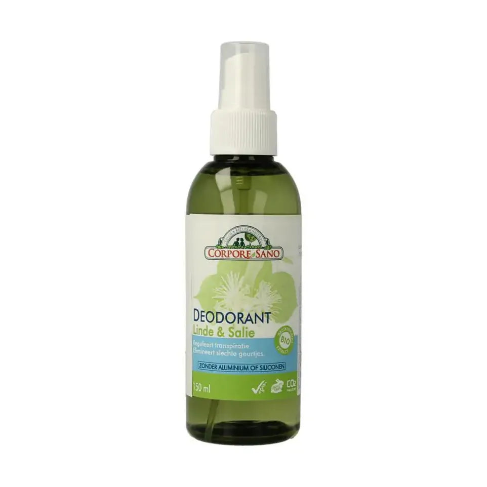 Soria Deodorant spray salie en linde 150 ml