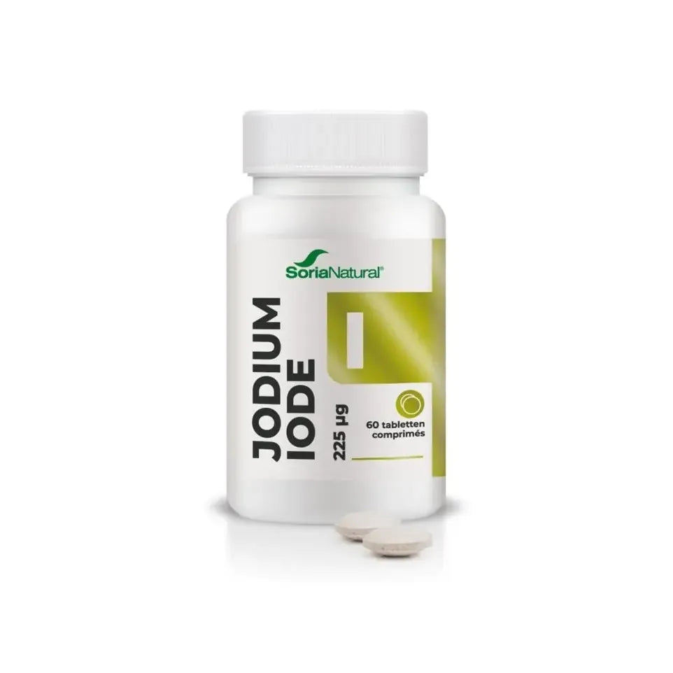 Soria Jodium 225mcg biologisch-actief 60 tabletten
