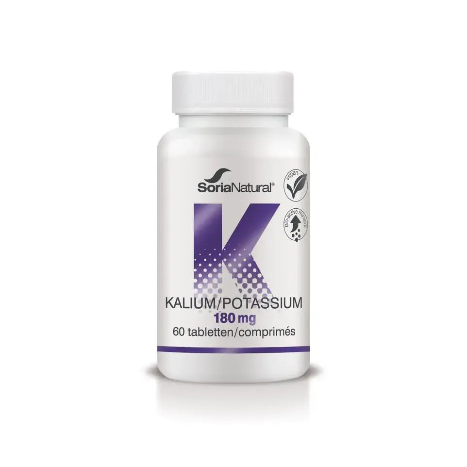 Soria Kalium potassium 180 mg 60 tabletten