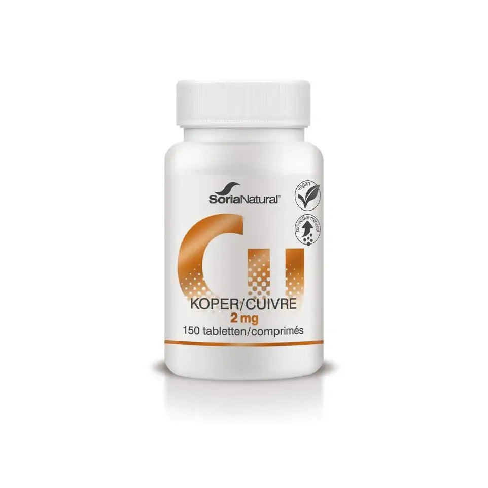 Soria Koper 2 mg-actief 150 tabletten