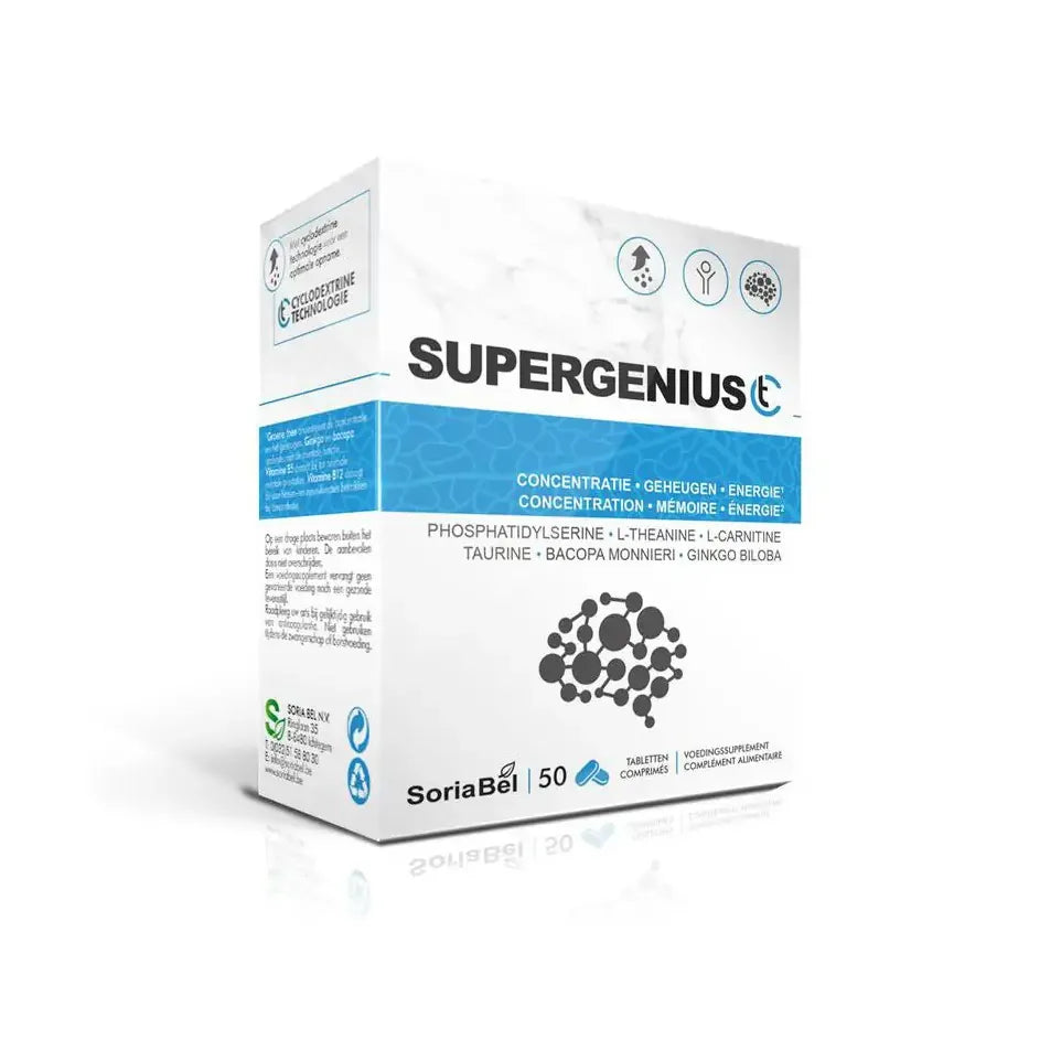 Soria Supergenius CT 20 tabletten