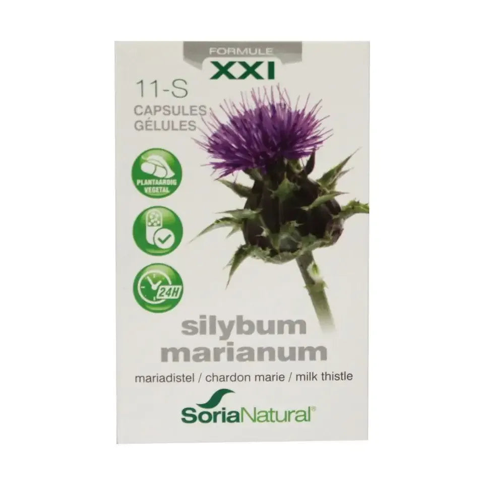 Soria Silybum marianum XXI 11-S 30 capsules