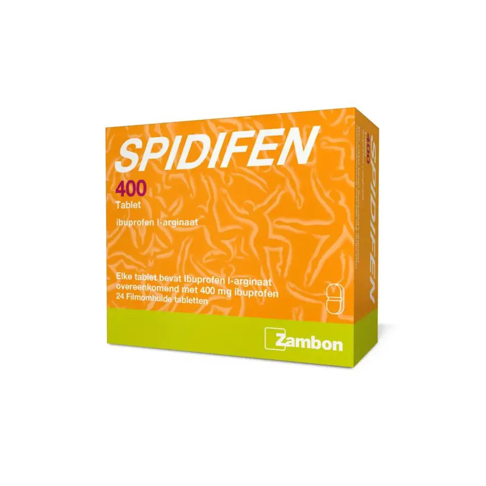 Spidifen Ibuprofen l-arginaat 400 mg 24 tabletten