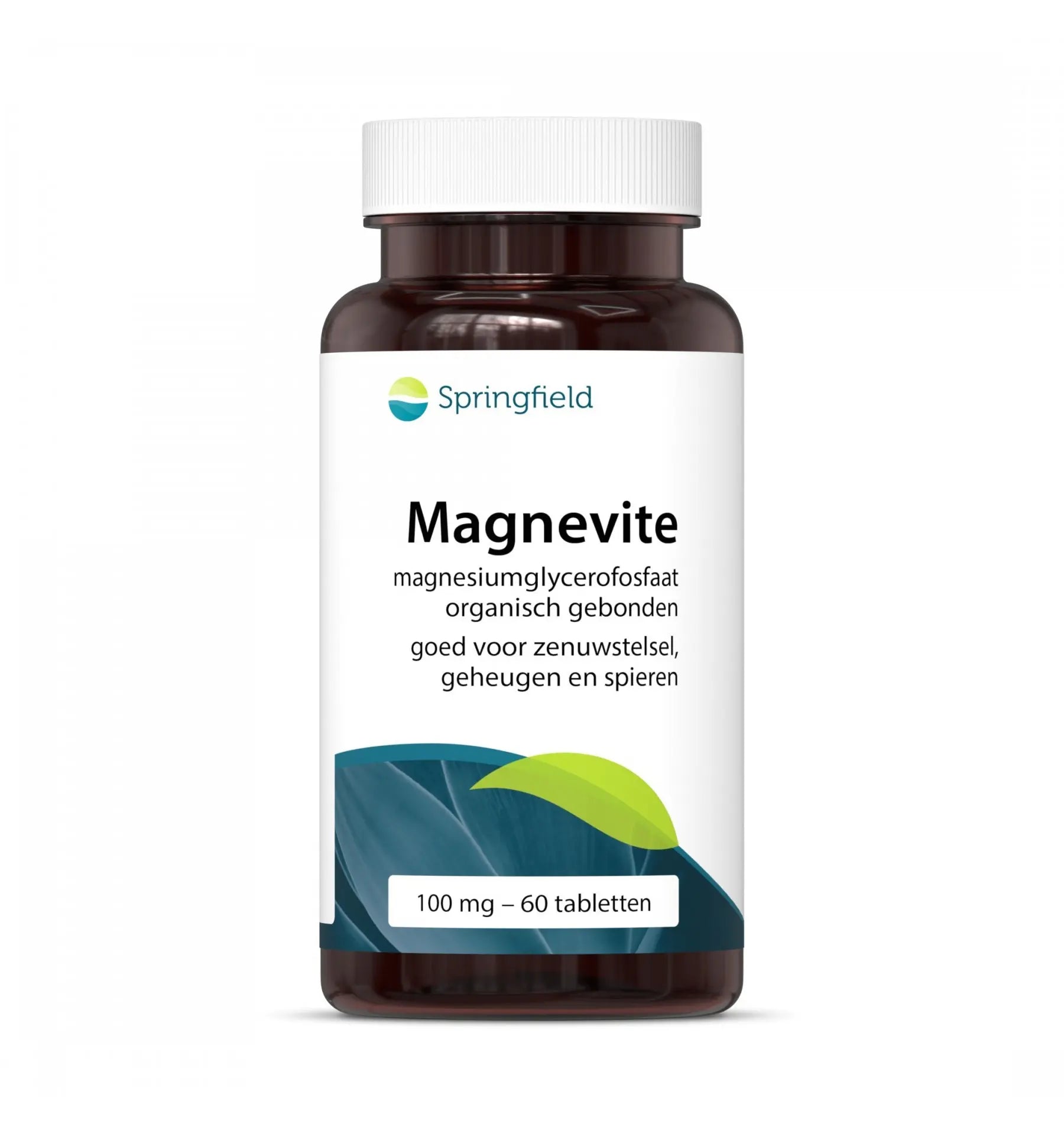 Springfield Magnevite magnesium glycerofosfaat 100 mg 60