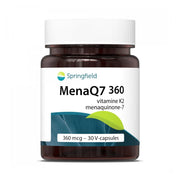 Springfield MenaQ7-360 vitamine K2 360 mcg 30 vcaps