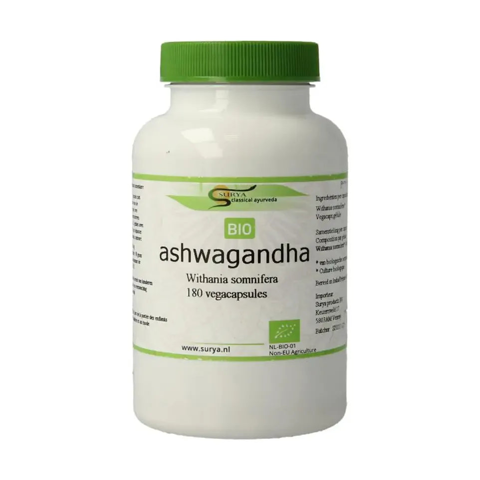 Surya Ashwagandha 180 vcaps