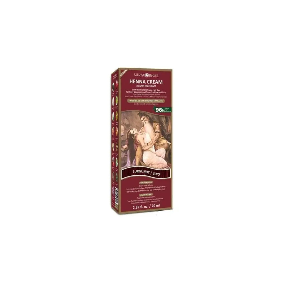 Surya Brasil Henna haarverf creme Burgundy 70 ml