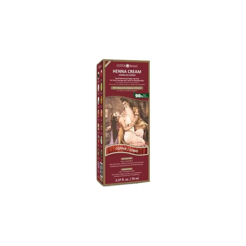 Surya Brasil Henna haarverf creme copper 70 ml