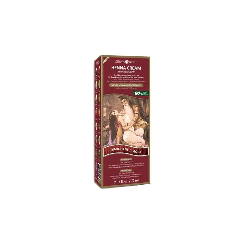 Surya Brasil Henna haarverf creme mahogany 70 ml