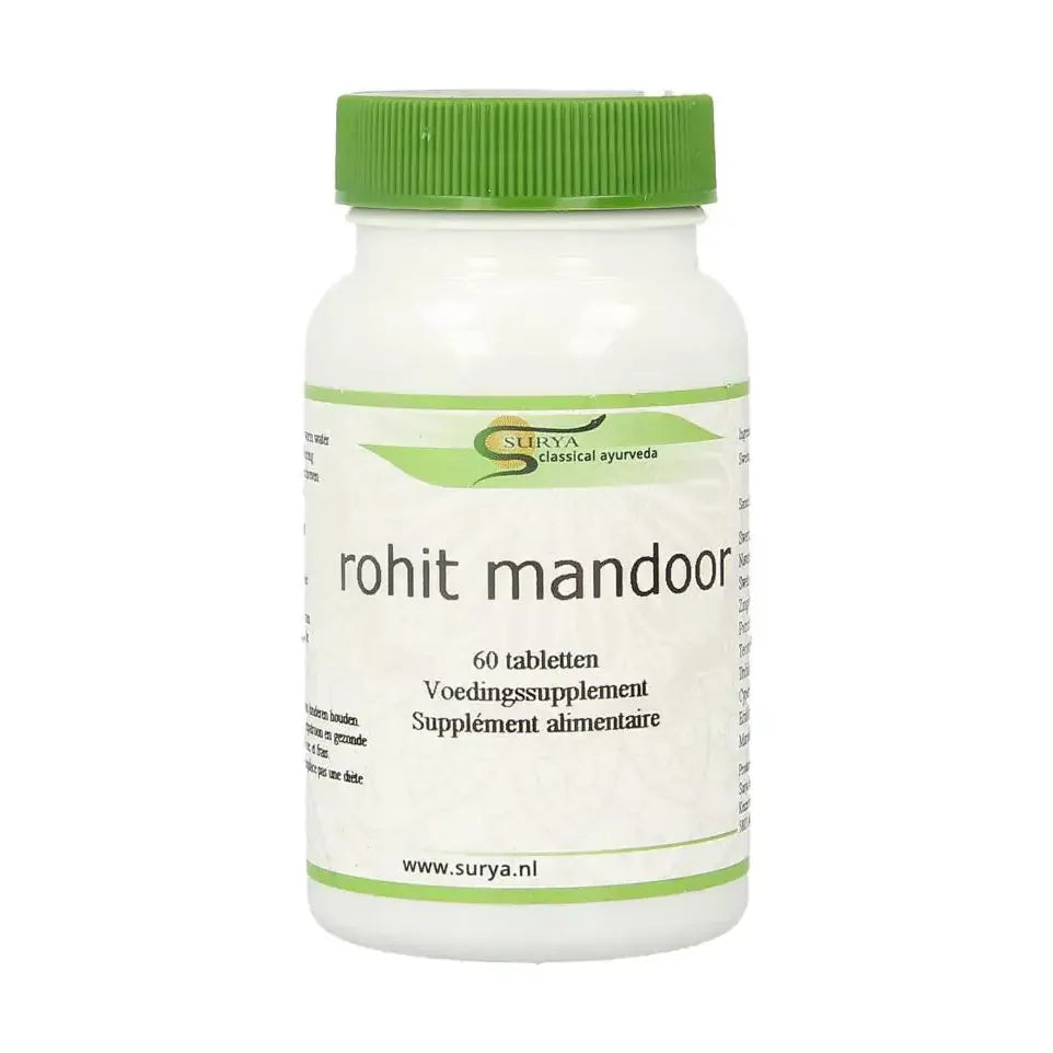 Surya Rohit mandoor 60 tabletten