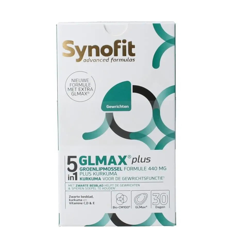 Synofit GLMAX 5-in-1 plus groenlipmossel 120 softgels