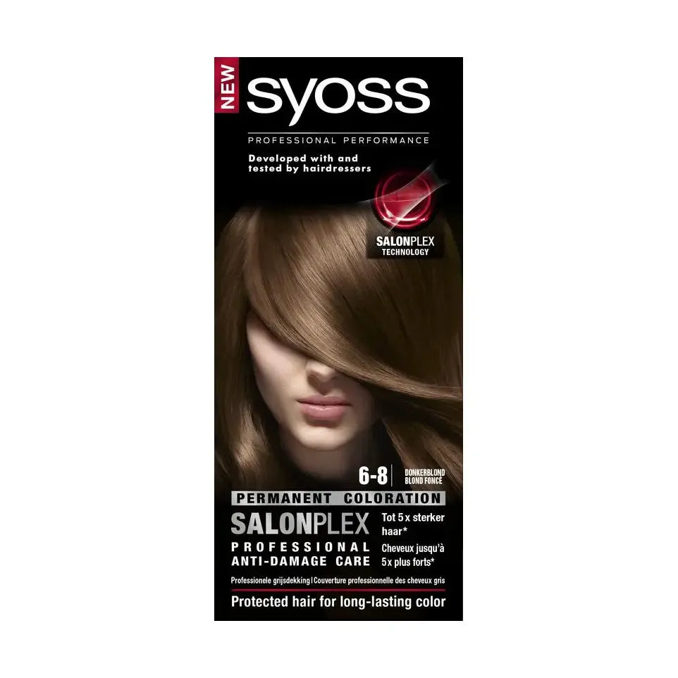 Syoss Color baseline 6-8 donkerblond haarverf