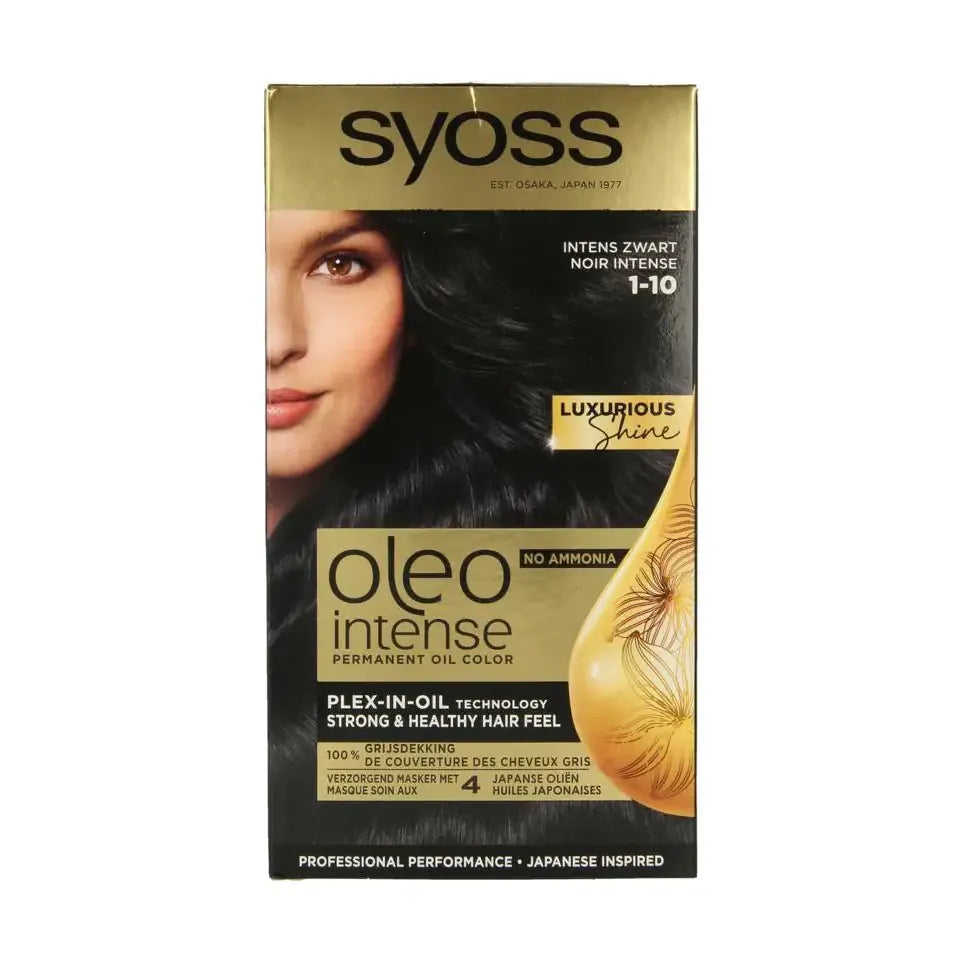 Syoss Color Oleo Intense 1-10 zwart haarverf