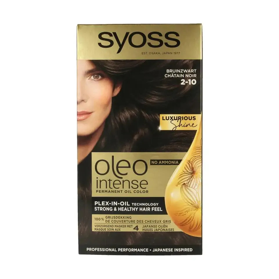 Syoss Color Oleo Intense 2-10 bruinzwart haarverf