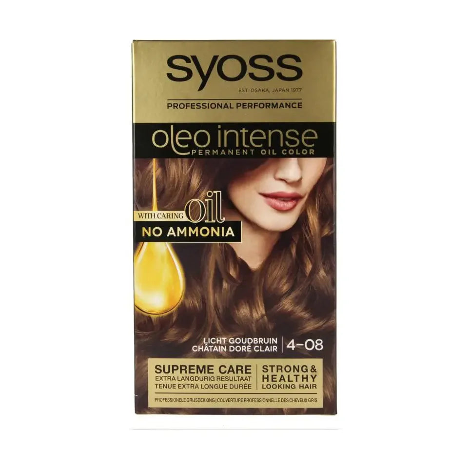 Syoss Color oleo 4-08 natural golden brown