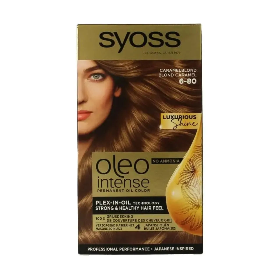 Syoss Color Oleo Intense 6-80 caramel blond haarverf