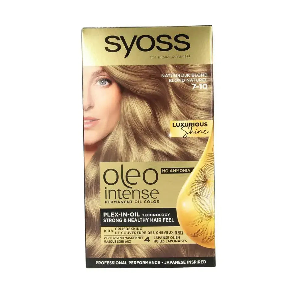 Syoss Color Oleo Intense 7-10 natuurlijk blond haarverf