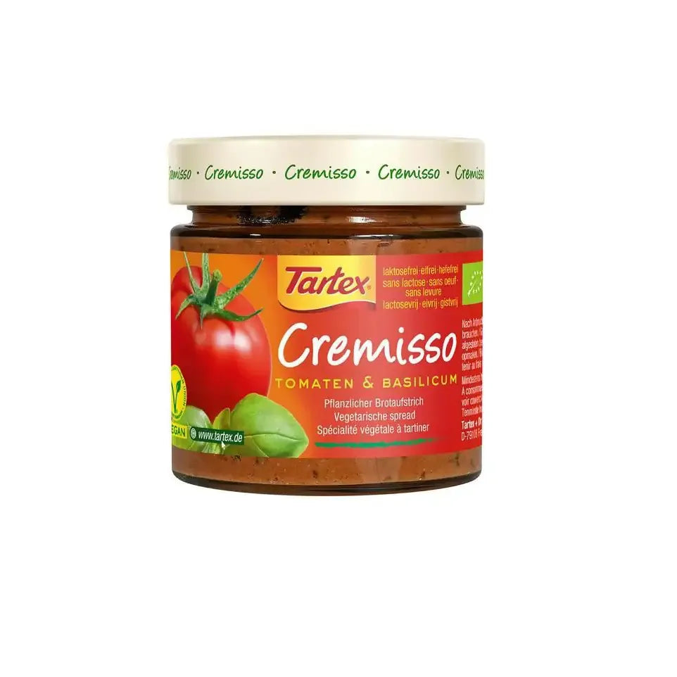 Tartex Cremisso tomaat basilicum 180 gram