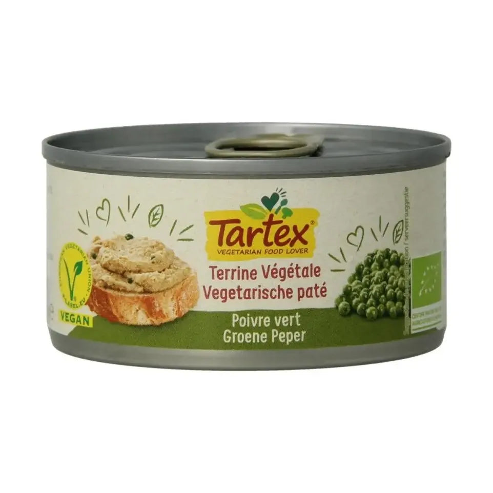 Tartex Pate groene peper 125 gram