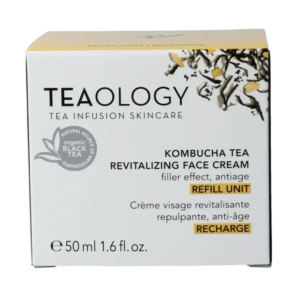 Teaology Kombucha tea revitalizing face cream navul 50 ml