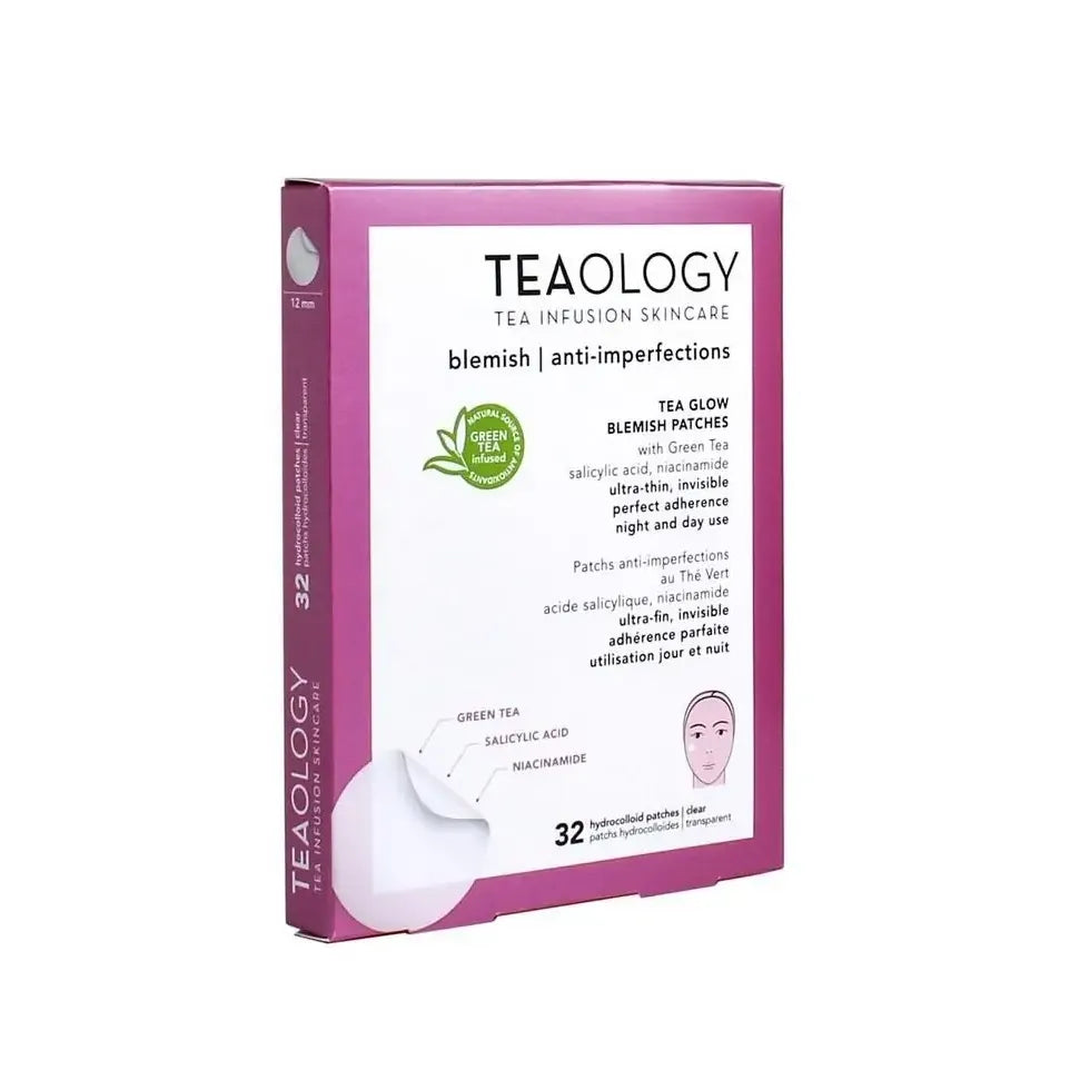 Teaology Tea glow blemish patches 32 stuks