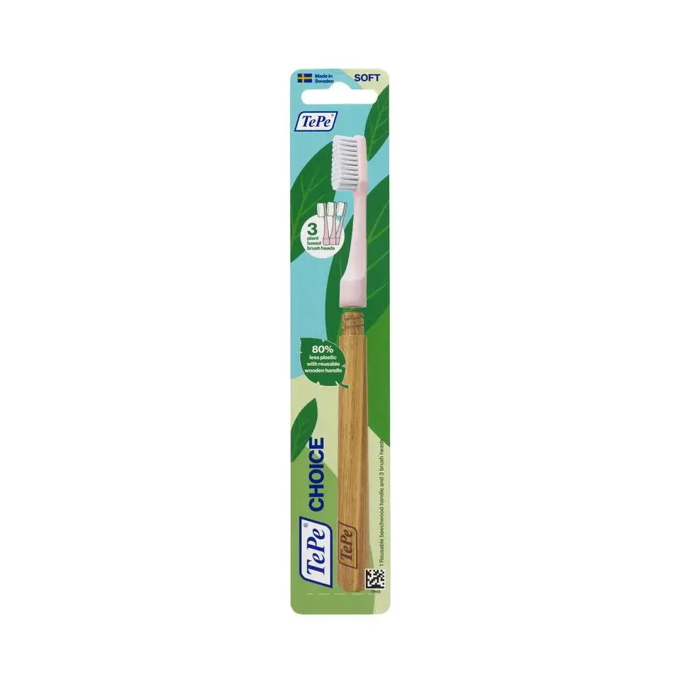 Tepe tandenborstel choice sft roze 3 stuks