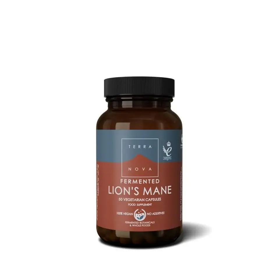 Terranova Fermented lions mane 50 capsules