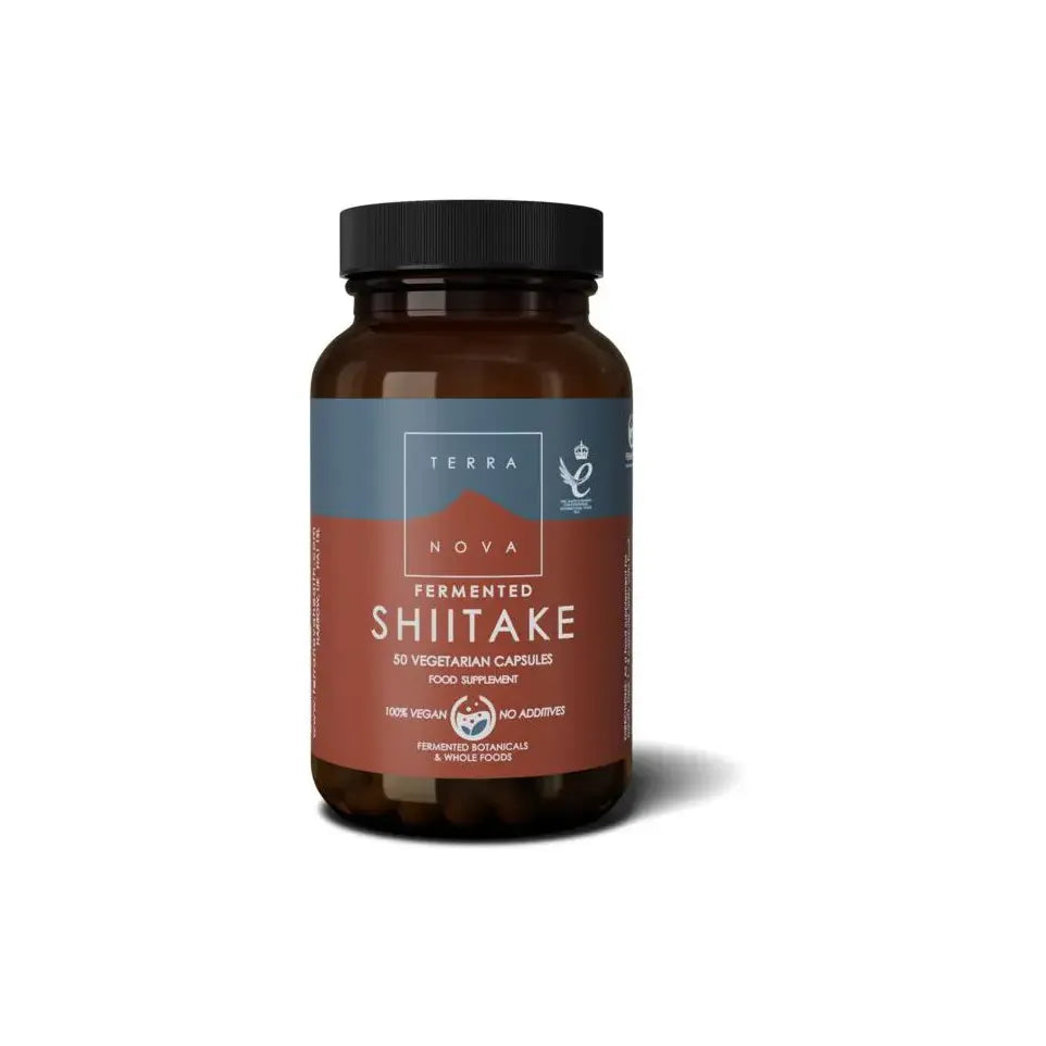 Terranova fermented shiitake 50 capsules
