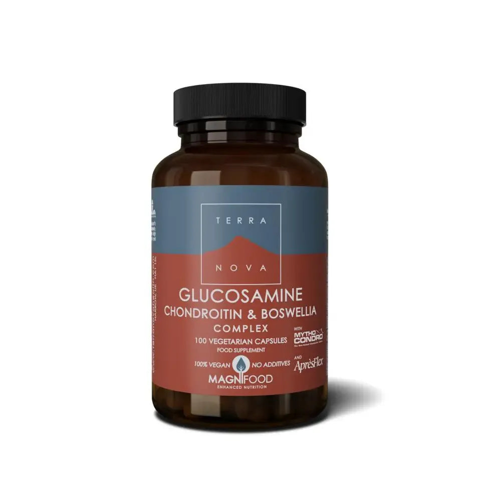 Terranova Glucosamine chondroitin & boswellia complex 100 vcaps
