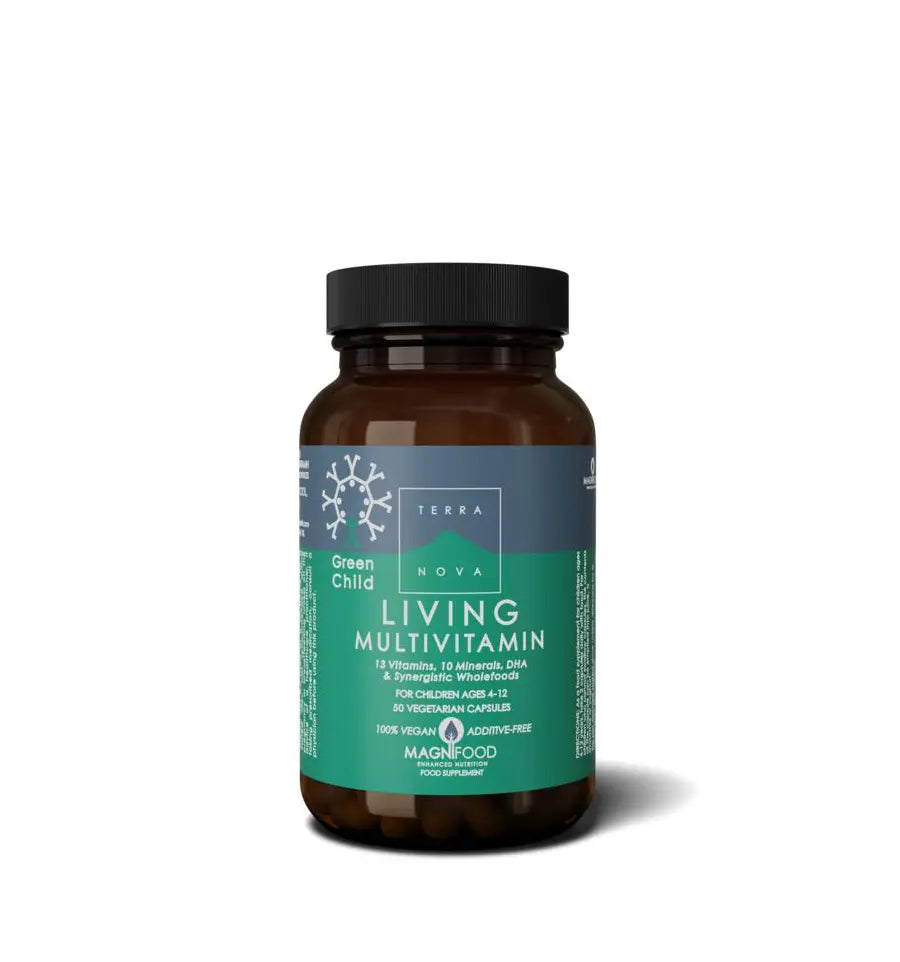 Terranova Green child living multivitamins 50 vcaps