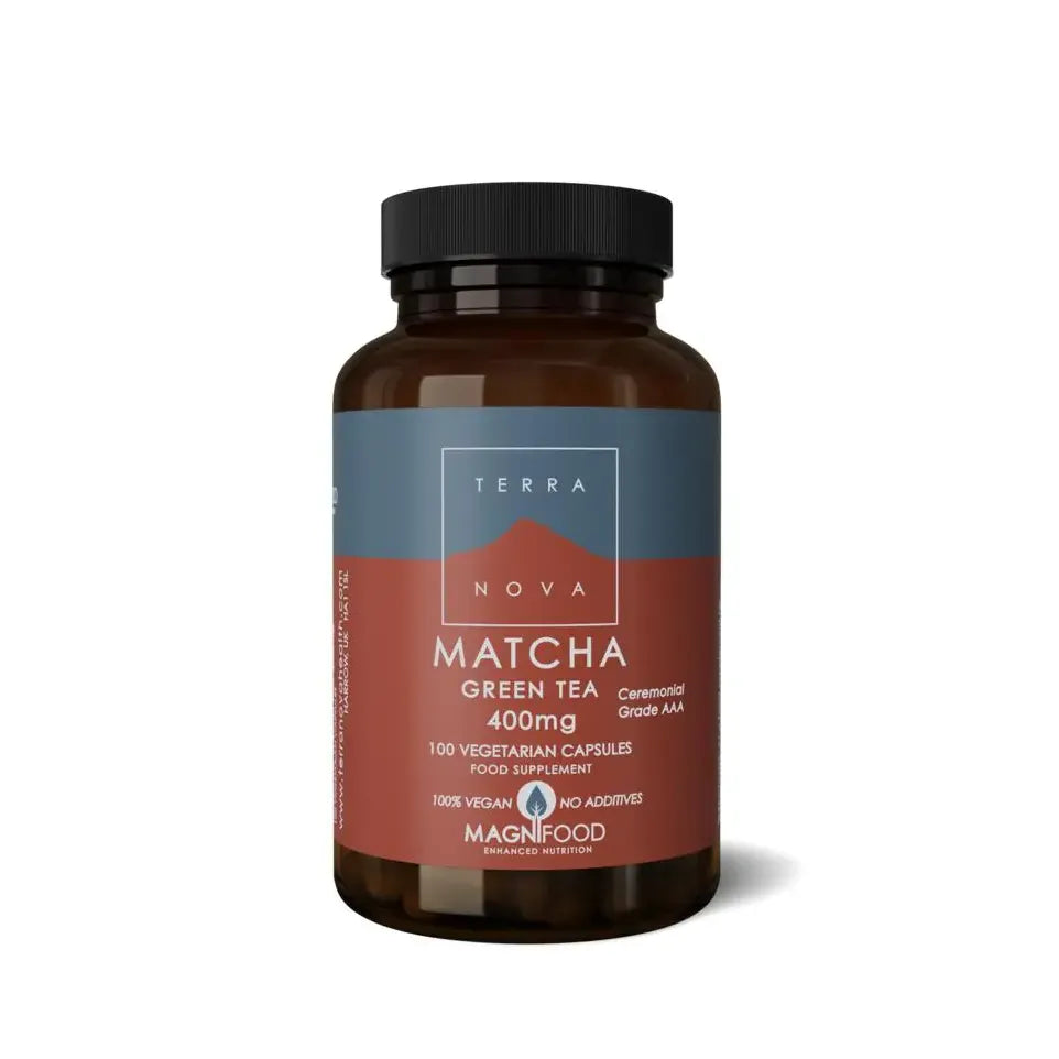 Terranova Matcha green tea 400 mg 100 vcaps