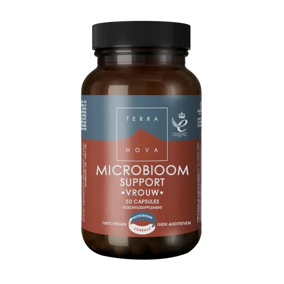 Terranova Microbioom support vrouw 50 capsules (afbeelding 1)