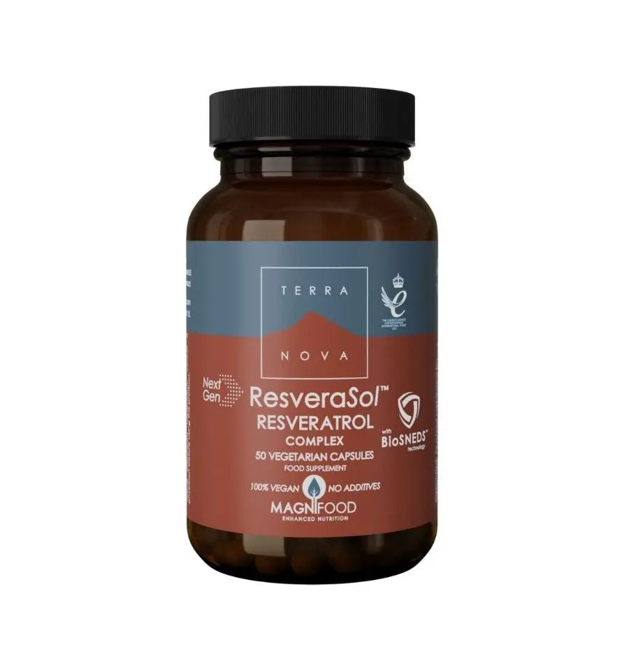 Terranova Resverasol resveratrol complex 50 capsules