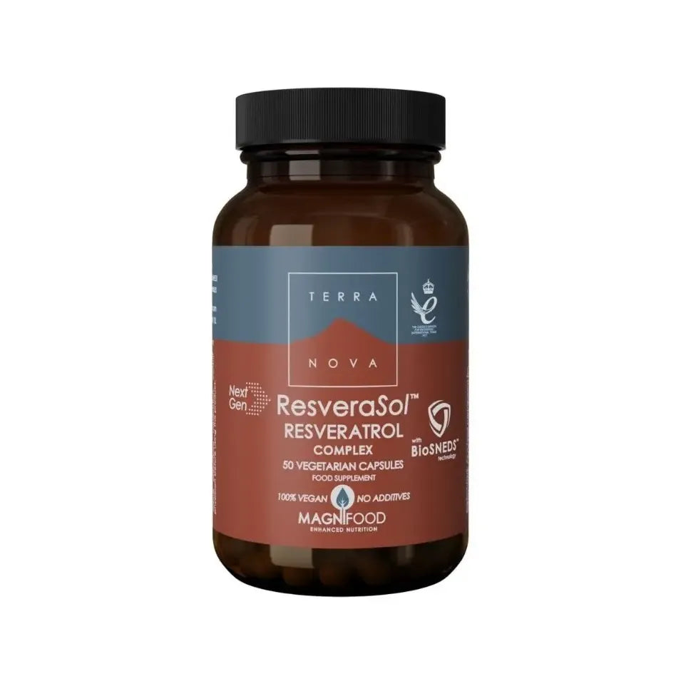 Terranova Resverasol resveratrol complex 50 capsules